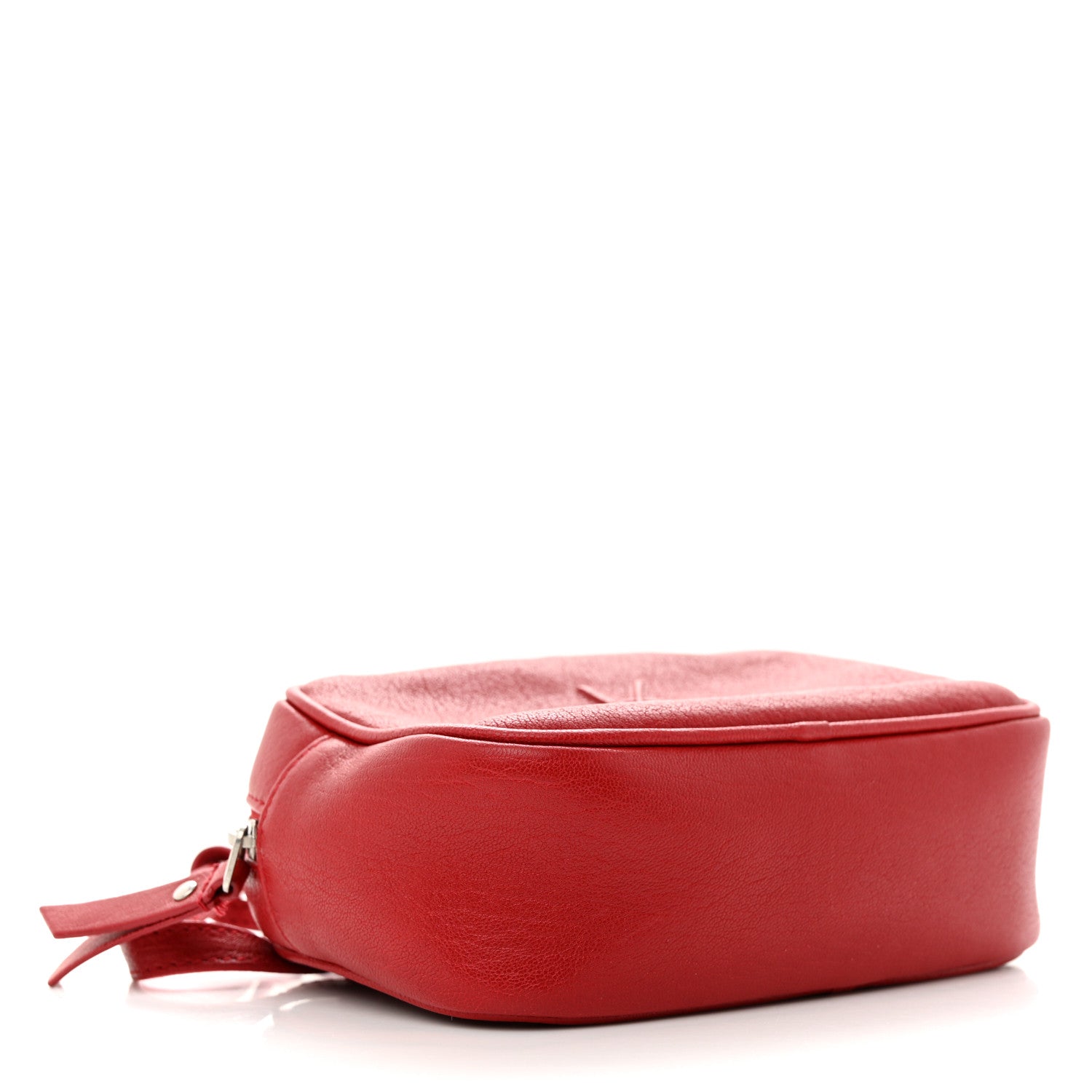 Saint Laurent Lambskin Monogram Lou Belt Bag Red 4 of 12