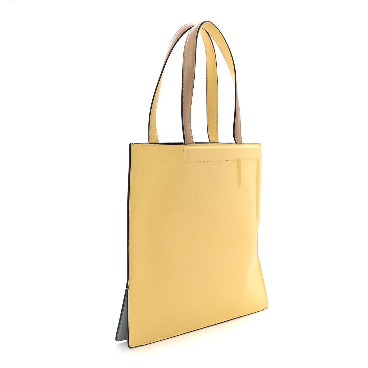 Fendi Vitello Bellagio Medium Fendi Flip Beige Amido Sorbet Anice 3 of 9