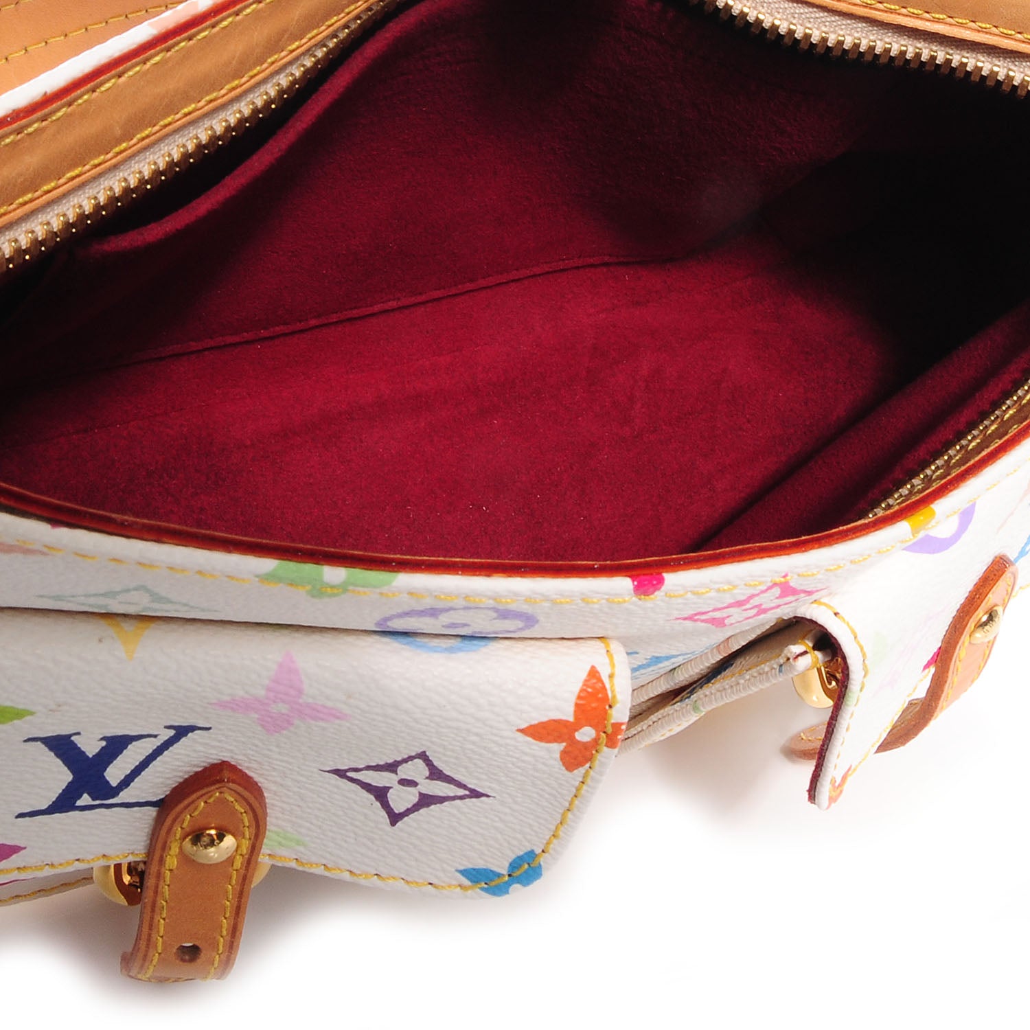 Louis Vuitton Monogram Multicolor Lodge PM White 5 of 7