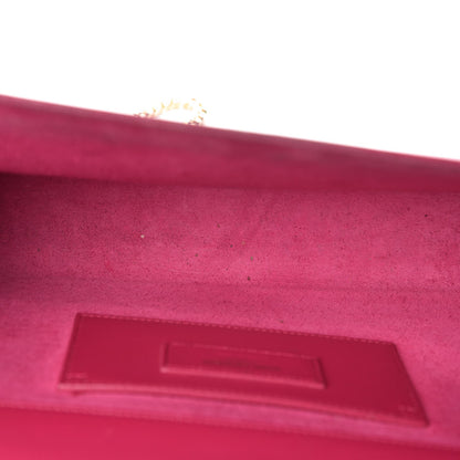 Saint Laurent Smooth Calfskin Medium Classic Monogram Kate Tassel Satchel Fuchsia 16 of 19