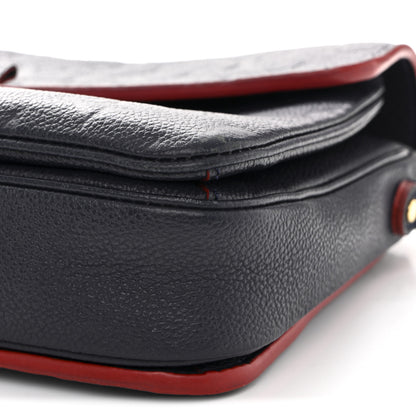 Louis Vuitton Empreinte Pochette Metis Marine Rouge 9 of 13
