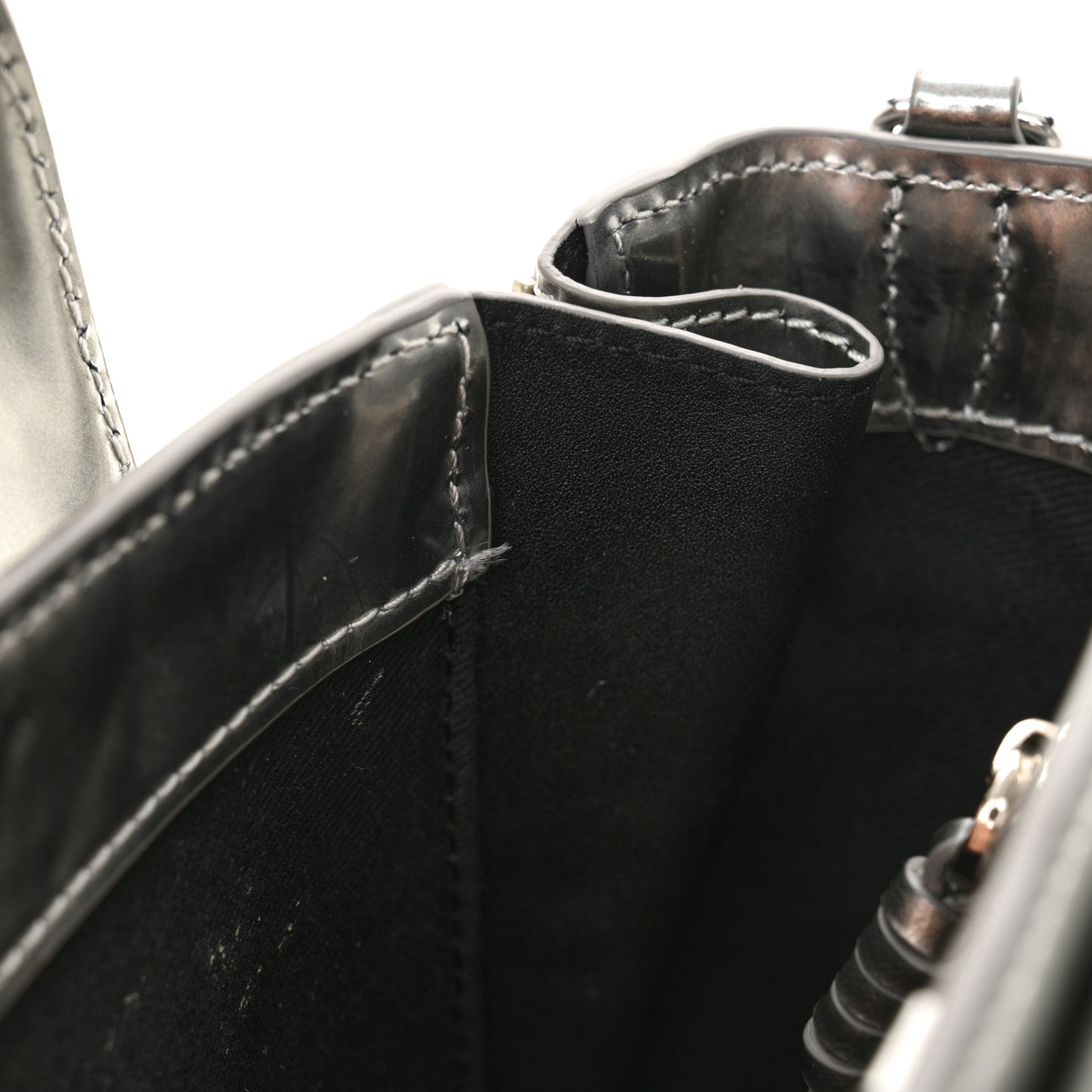 3.1 Phillip Lim Metallic Calfskin Mini Pashli Satchel Metallic Tin 14 of 15