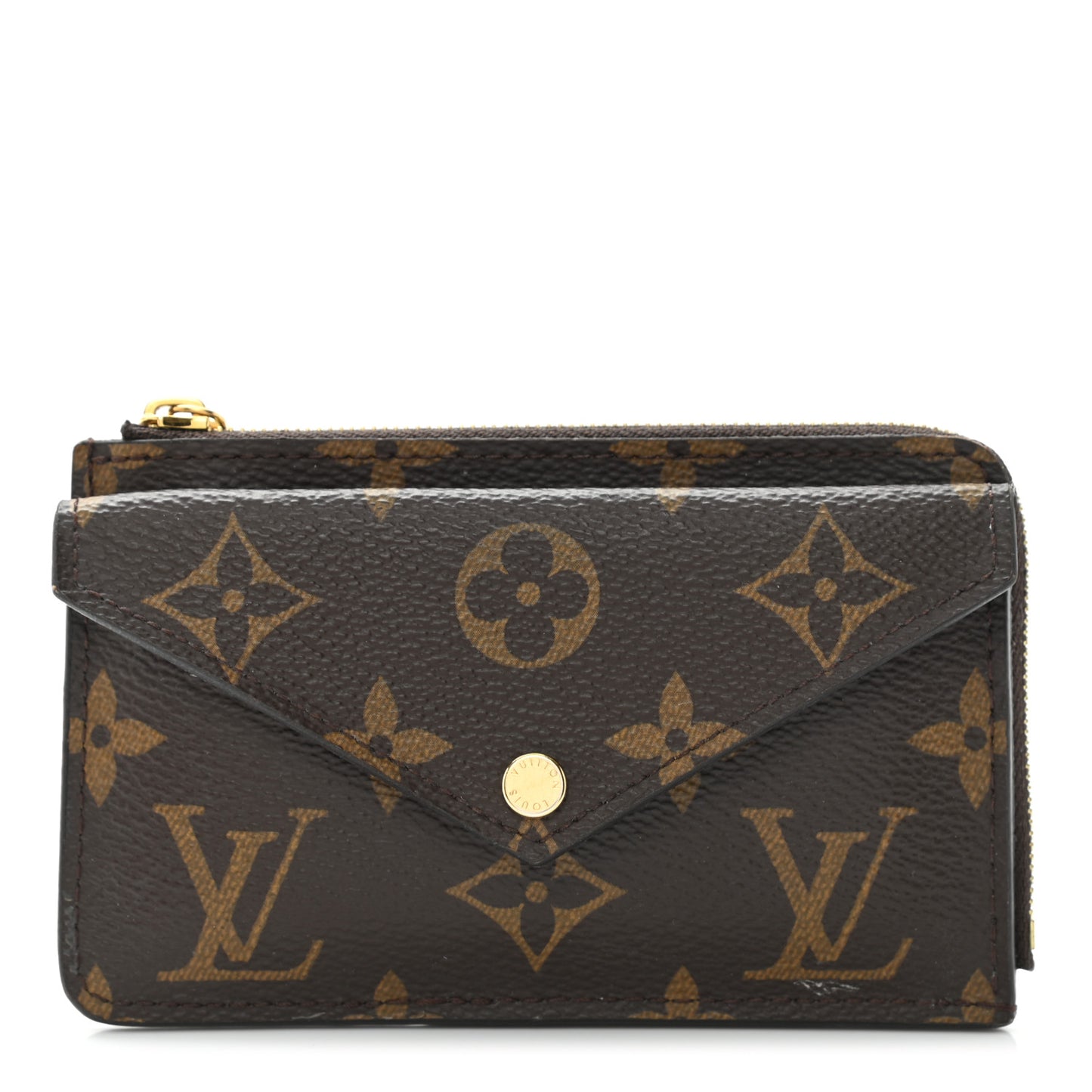 Monogram Recto Verso Card Holder Black