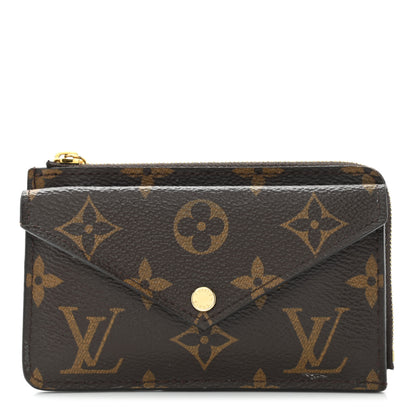 Louis Vuitton Monogram Recto Verso Card Holder Black 1 of 6