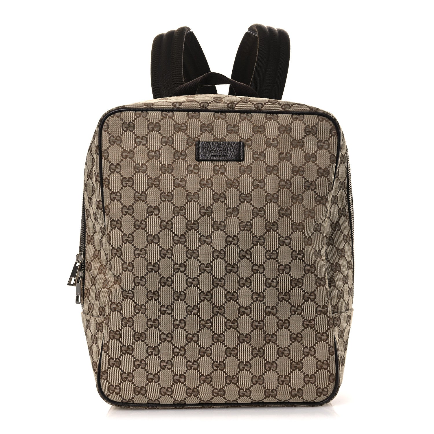 Gucci Monogram Travel Backpack Dark Brown 1 of 11