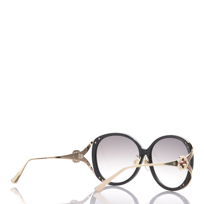 Gucci Round Frame Injected GG0226SK Sunglasses Black 4 of 8