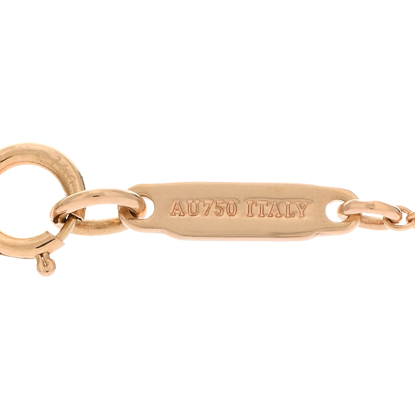 18K Rose Gold Diamond Mini Bow Pendant Necklace