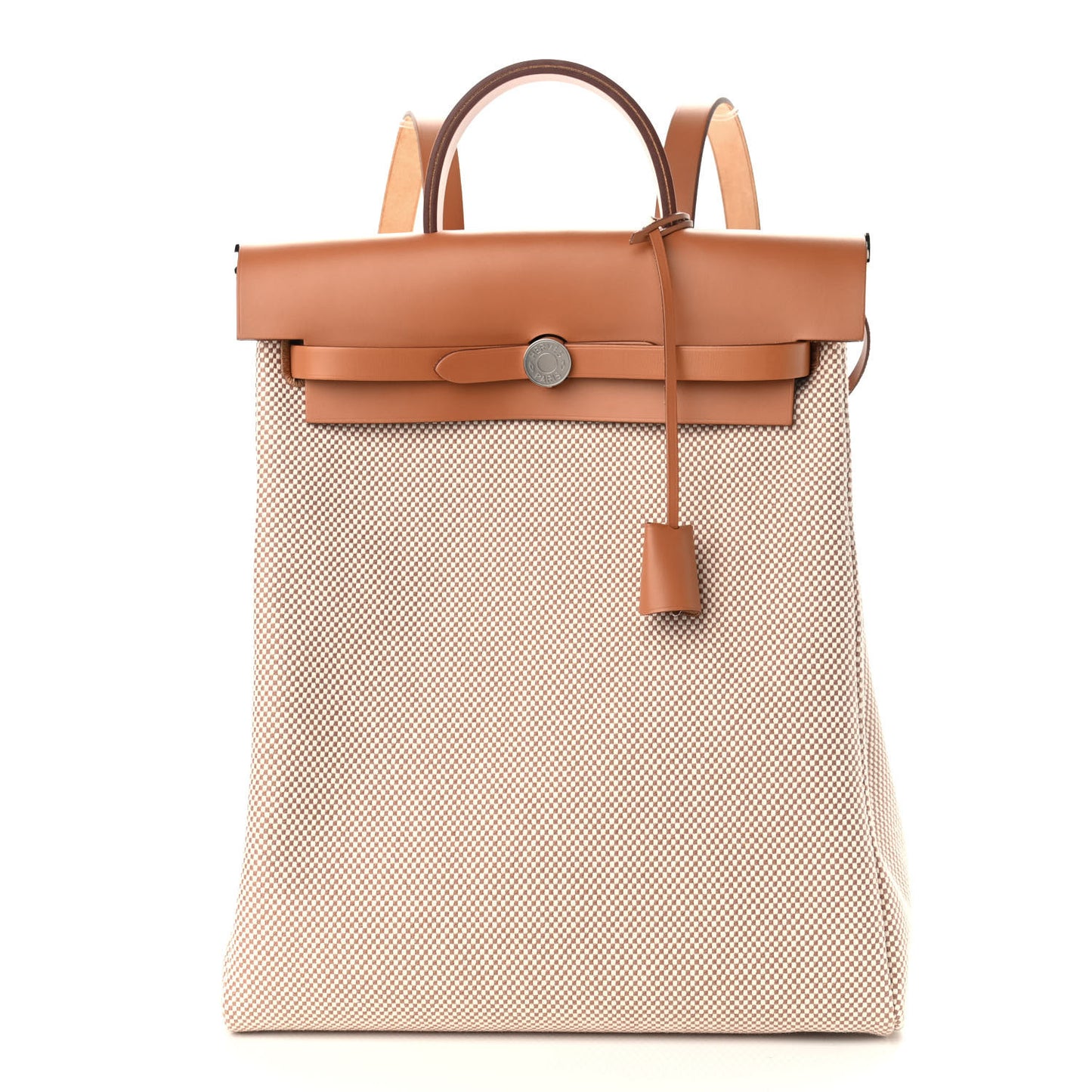 Vache Hunter Criss Viking Herbag a Dos Retourne Backpack Ecru Beige Naturel
