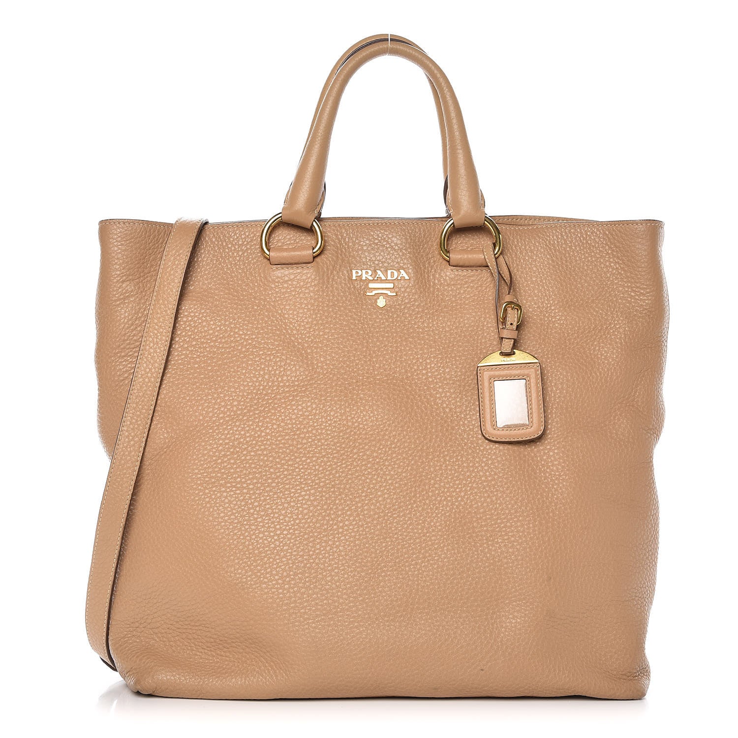 Prada Vitello Daino Tote Sughero 1 of 13