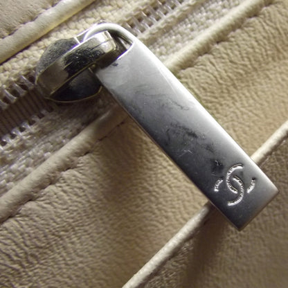 Chanel Lambskin Quilted Maxi Flap Beige Clair 10 of 12