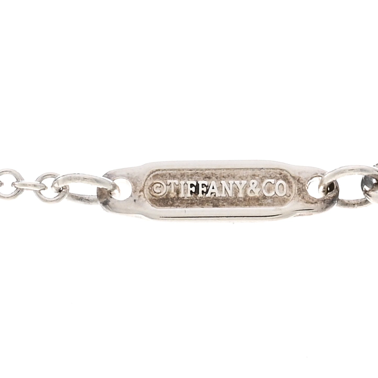 Sterling Silver Small T Smile Pendant Necklace