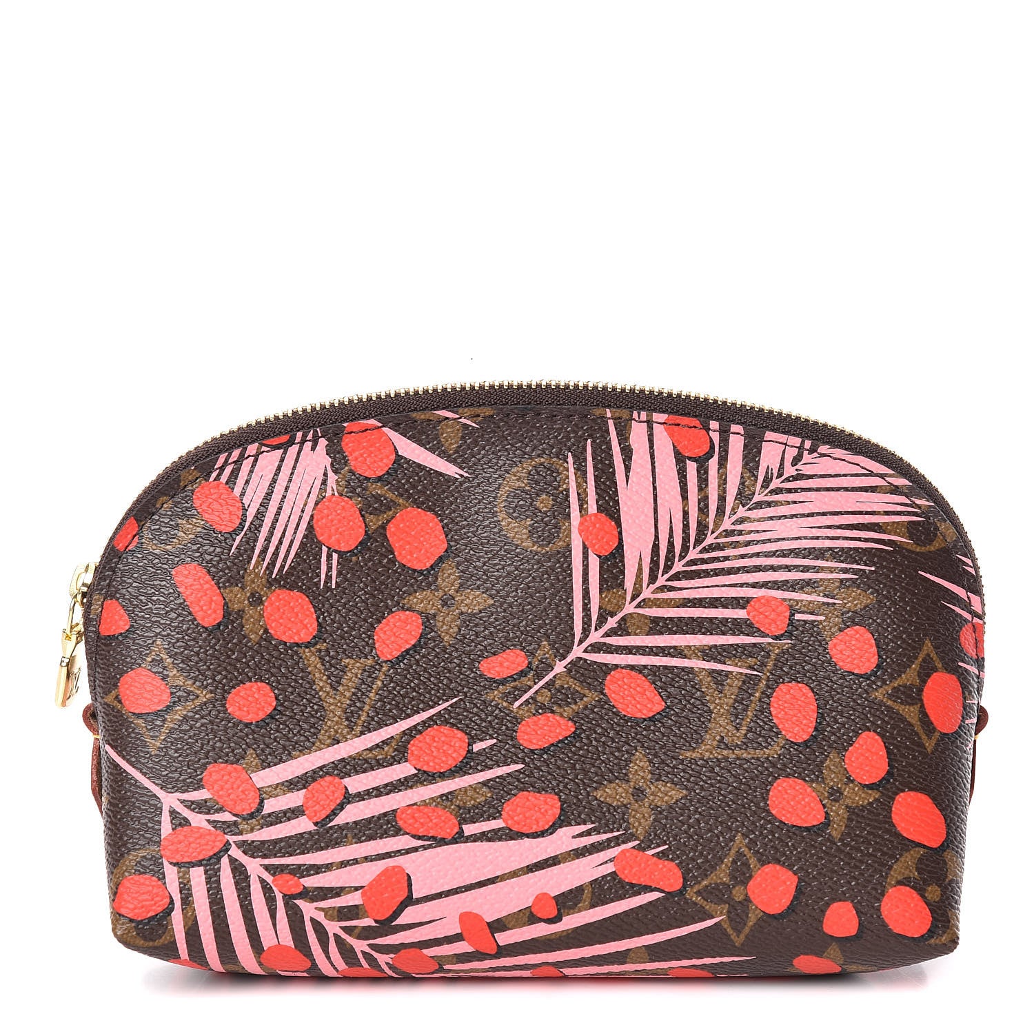 Louis Vuitton Monogram Jungle Dots Cosmetic Pouch Sugar Pink Poppy 1 of 9
