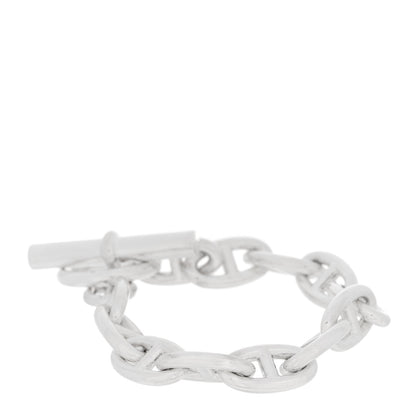 Hermes Sterling Silver MM Chaine d'Ancre Bracelet 1 of 4