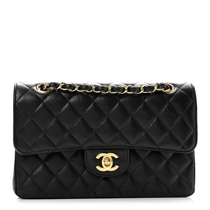 Chanel Caviar Quilted Small Double Flap Black 1 of 12