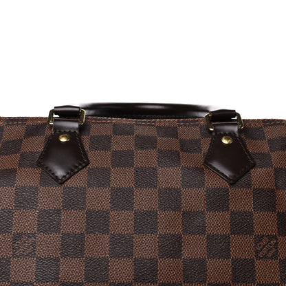 Louis Vuitton Damier Ebene Speedy Bandouliere 35 8 of 22