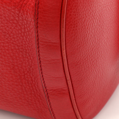 Gucci Pebbled Calfskin Medium Soho Boston Red 23 of 25