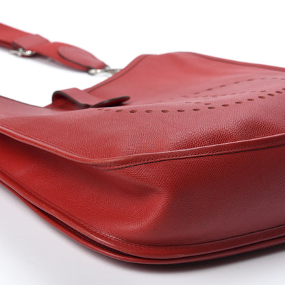 Hermes Epsom Evelyne III GM Rouge Casaque 5 of 13