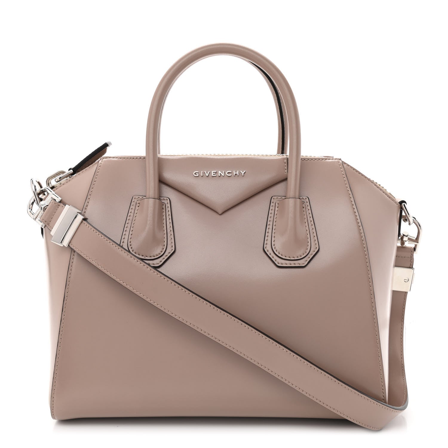Givenchy Shiny Lord Calfskin Small Antigona Linen 1 of 10