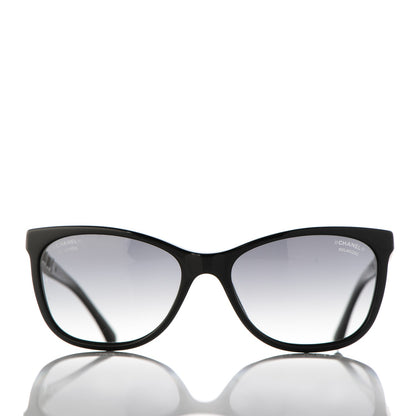 Chanel Cat Eye Chain Polarized Sunglasses 5260-Q Black 2 of 10