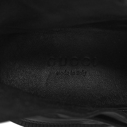 Gucci Nappa Frances GG Matelasse Platform Combat Boots 36 Black 8 of 10