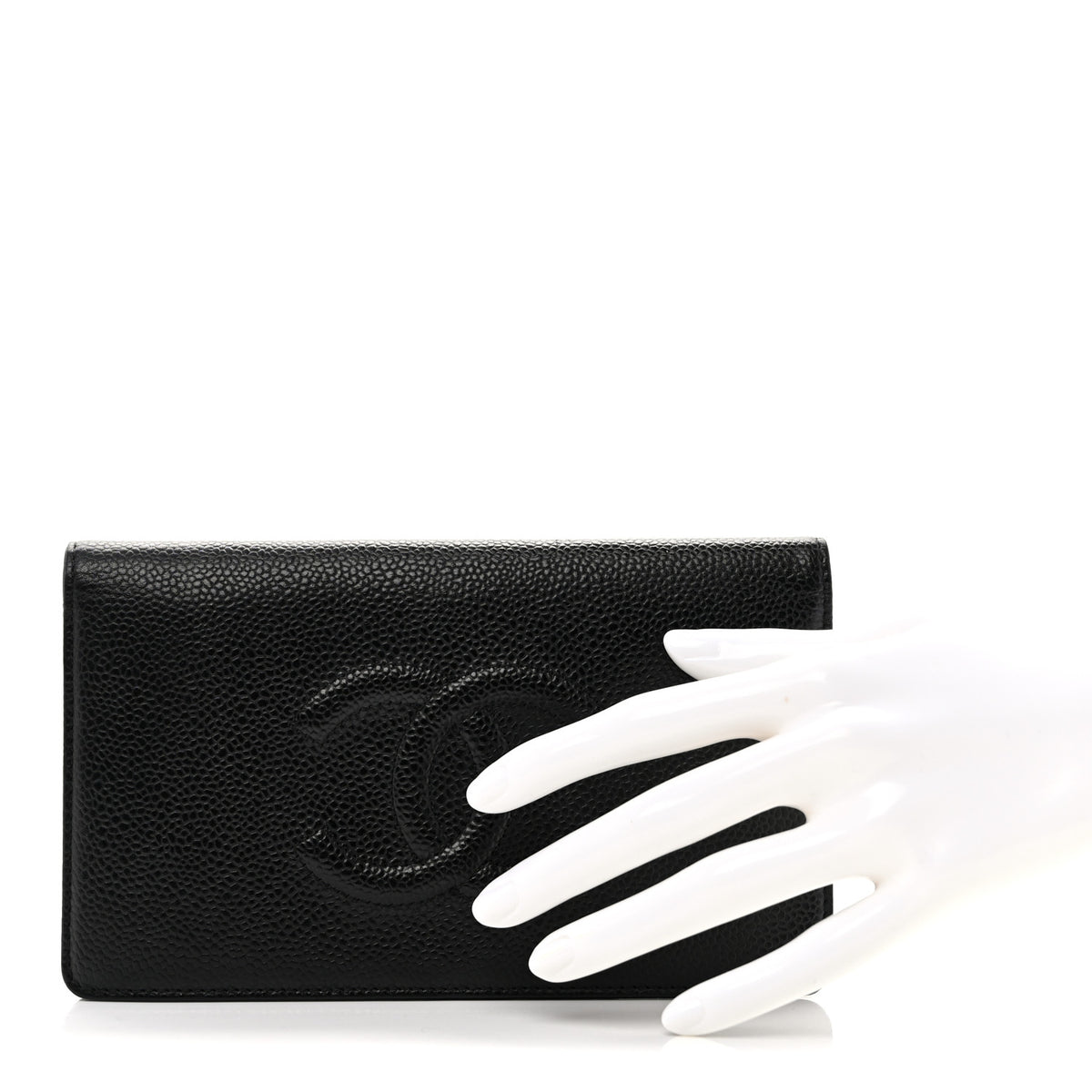 Caviar Timeless CC Yen Wallet Black