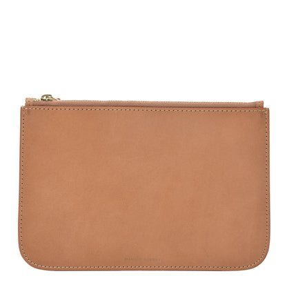 Mansur Gavriel Vegetable Tanned Calfskin Bucket Bag Pouch Cammello 1 of 7