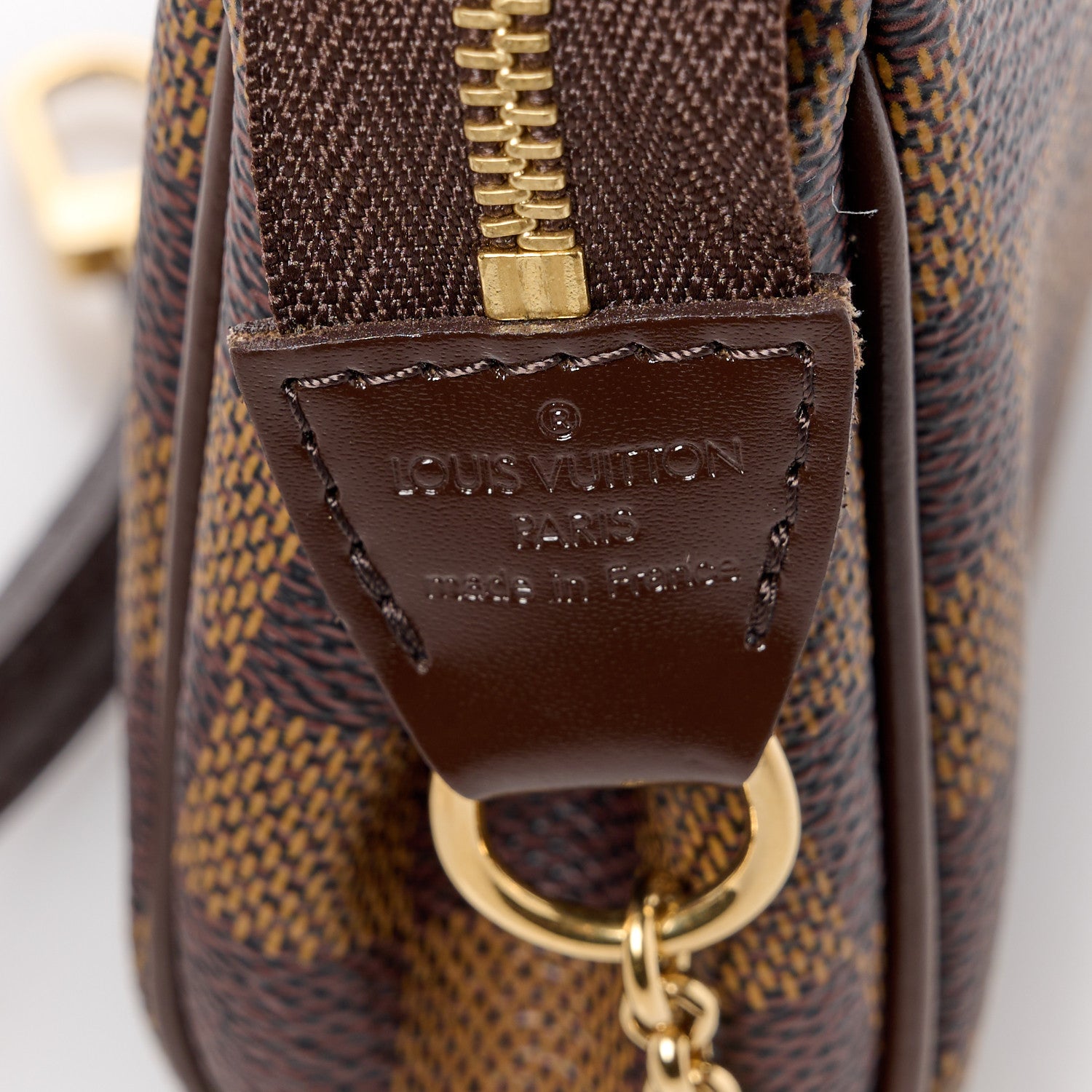 Louis Vuitton LOUIS VUITTON Damier Ebene Eva Clutch 7 of 10