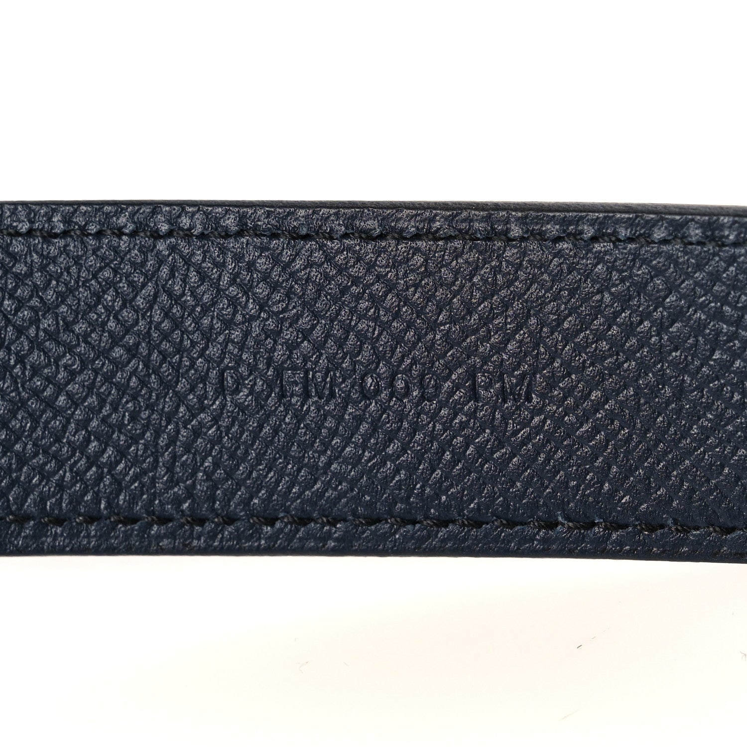 Hermes Epsom 30mm Tressage Au Galop Shoulder Strap Bleu Indigo Anemone 5 of 6