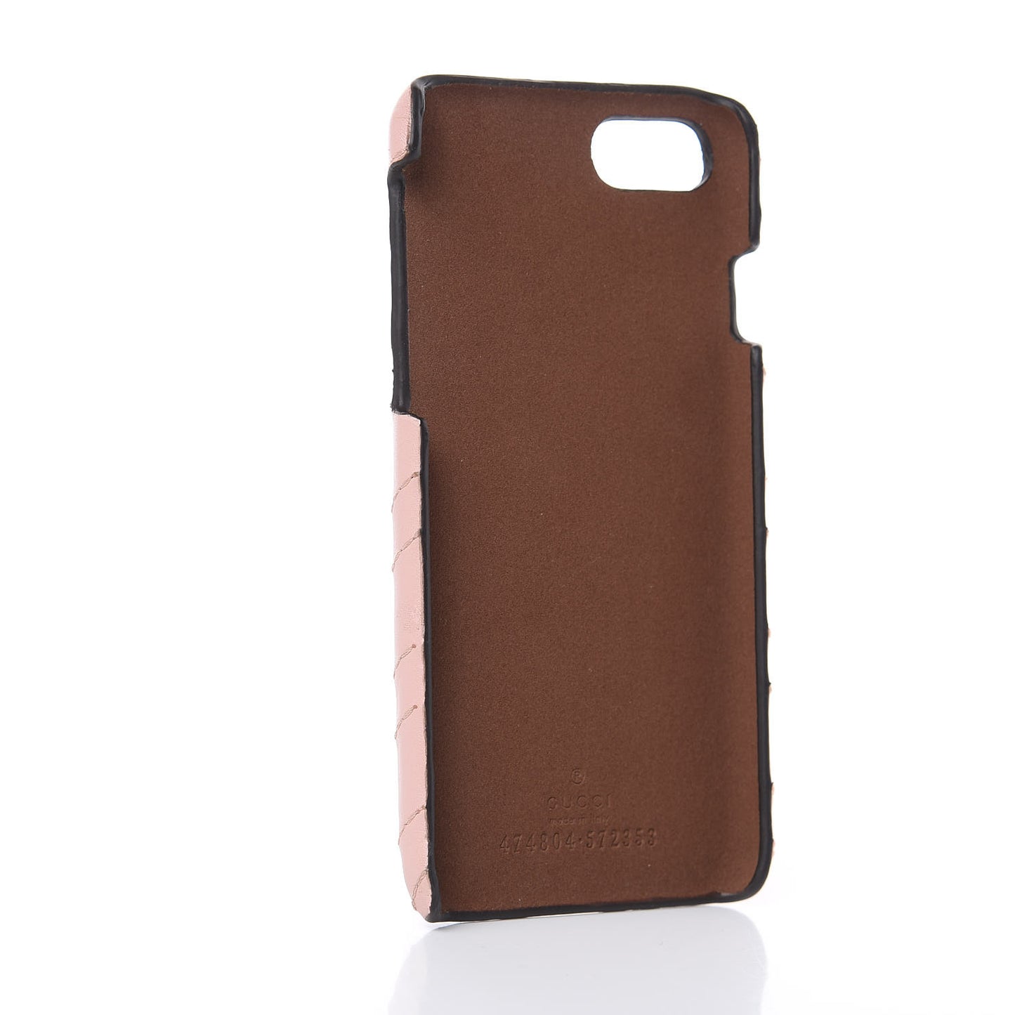 Calfskin Matelasse Marmont iPhone 7 Case Pink
