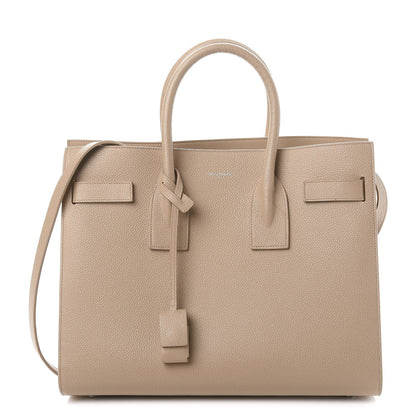Saint Laurent Grained Calfskin Small Sac De Jour Nude Powder 1 of 11