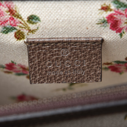Gucci Calfskin Web Floral Embroidered Medium Dionysus Shoulder Bag New Acero 6 of 9