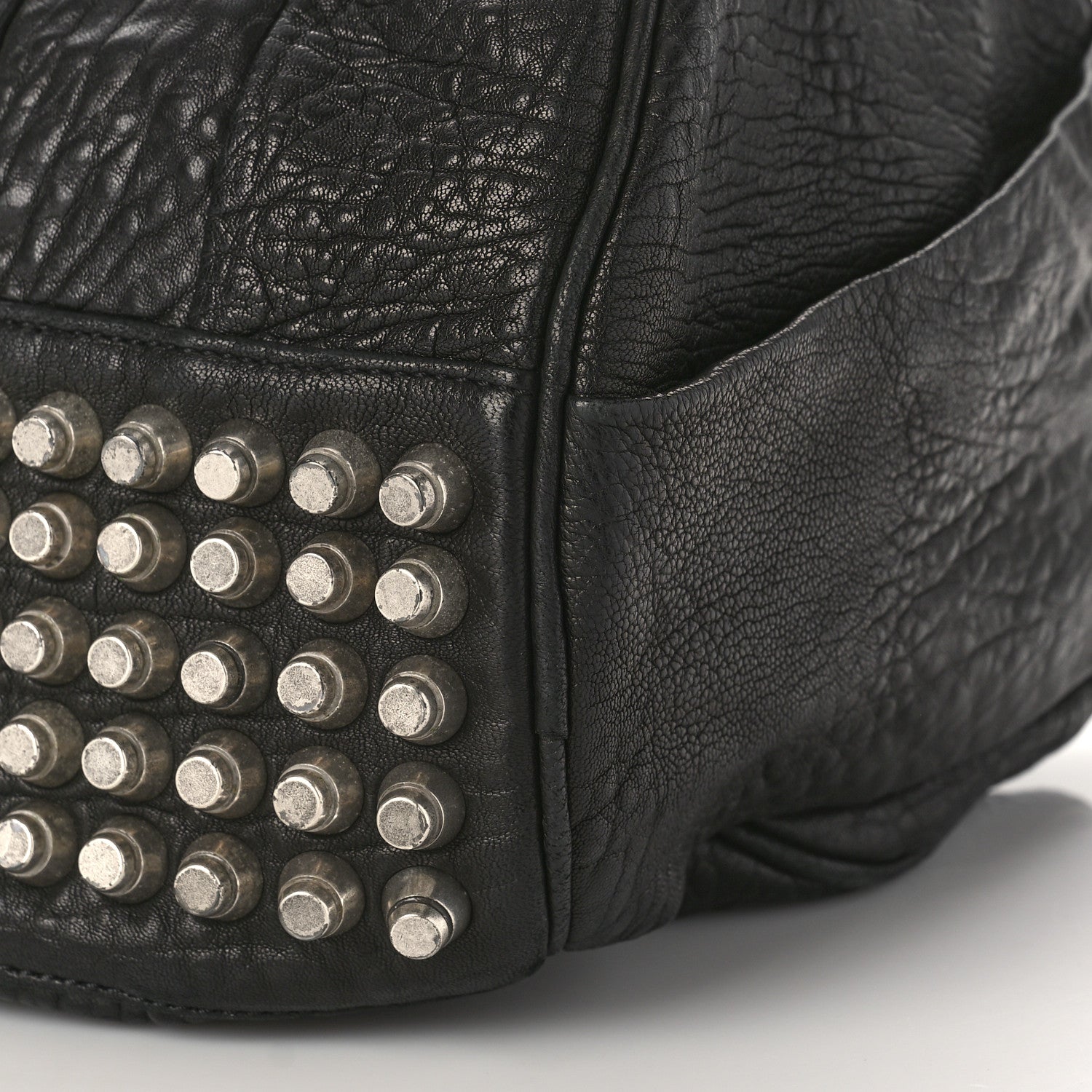 Alexander Wang Pebbled Lambskin Rockie Black Nickel Hardware 8 of 8