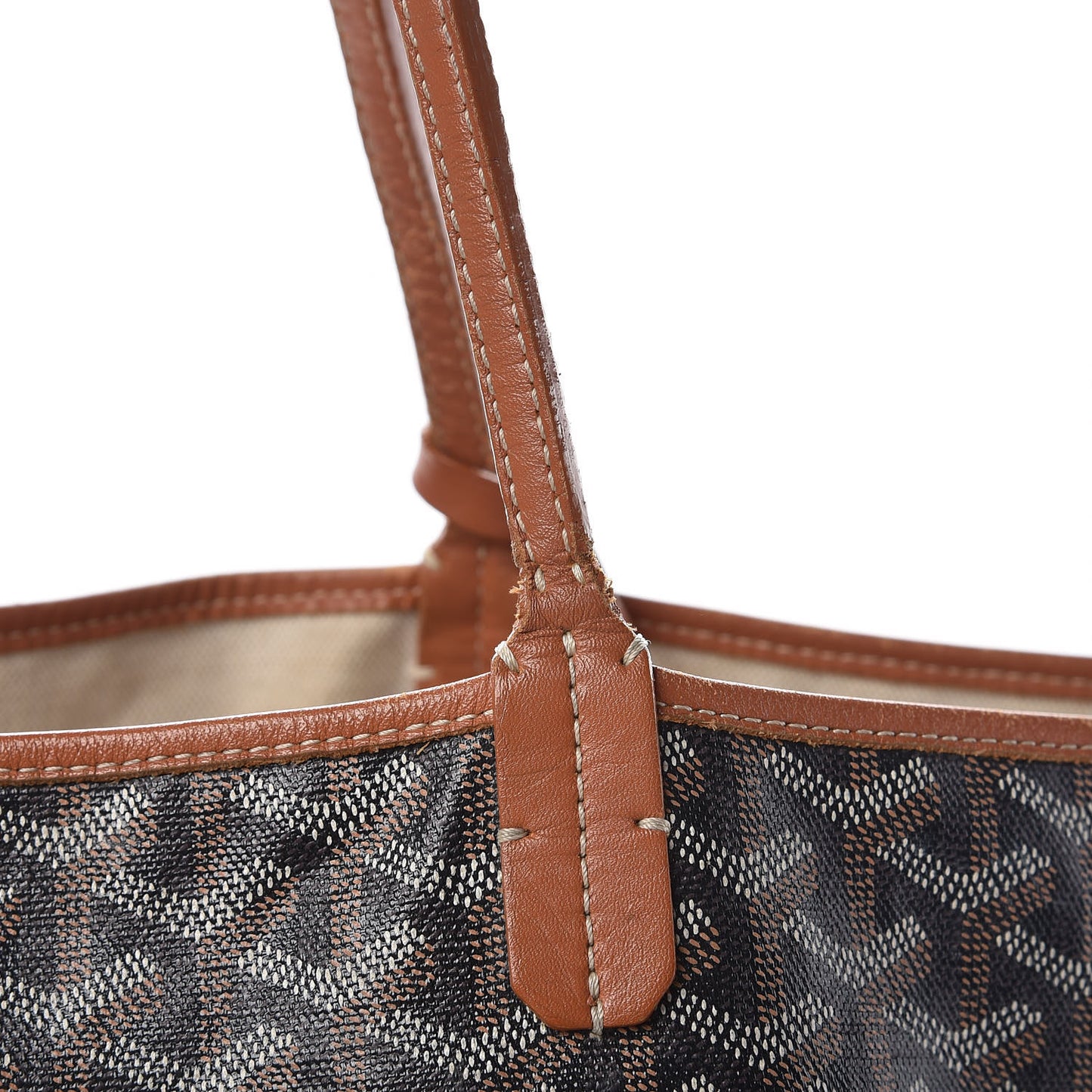 Goyardine Saint Louis GM Black Gold