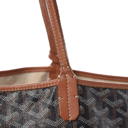 Goyard Goyardine Saint Louis GM Black Gold 14 of 56