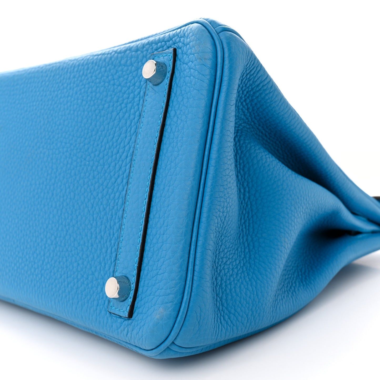 Togo Verso Birkin 30 Bleu Zanzibar Malachite
