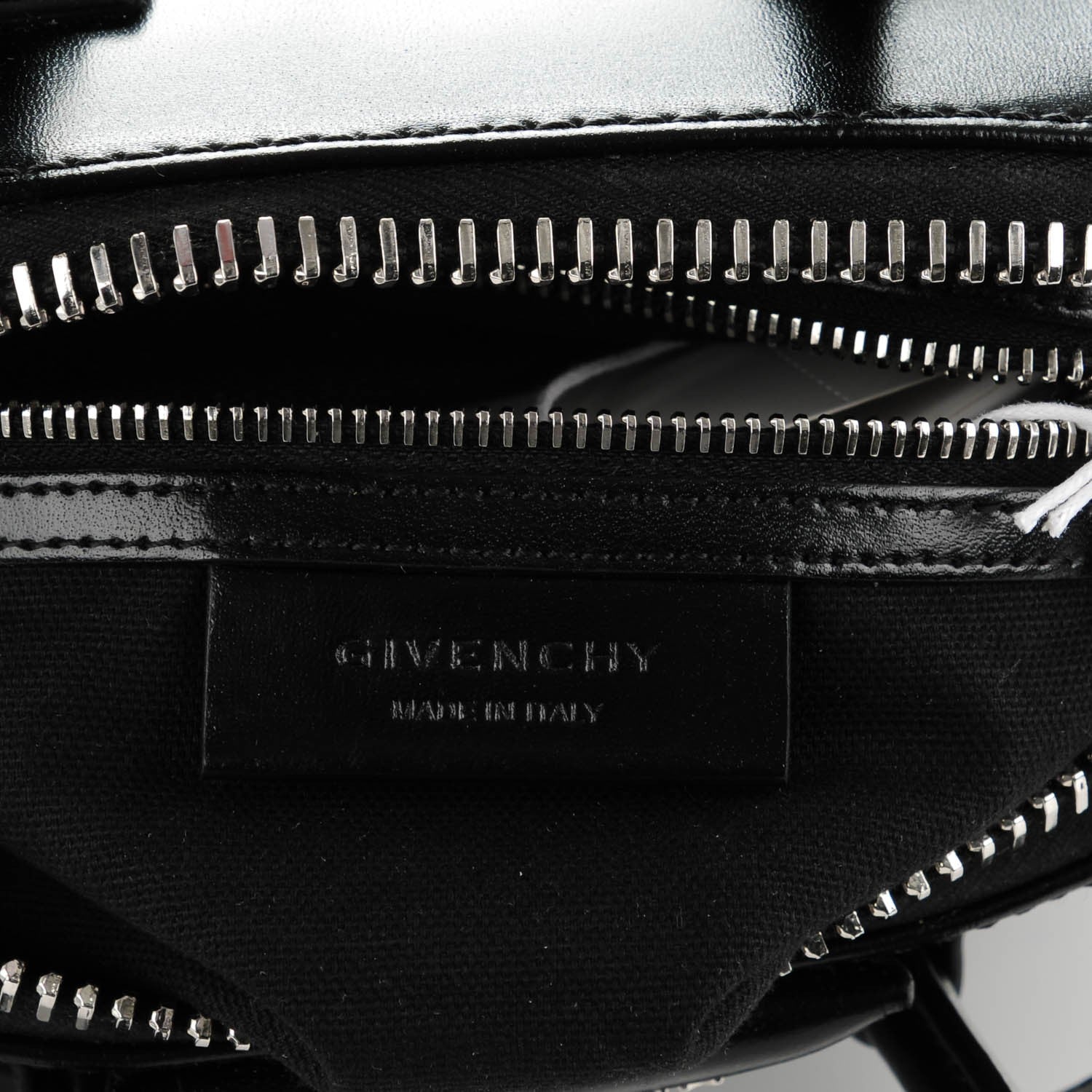 Givenchy Shiny Lord Calfskin Mini Antigona Black 6 of 7