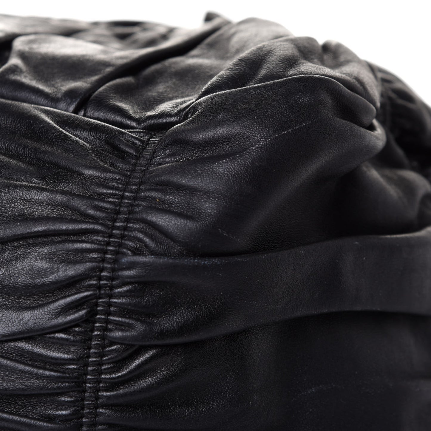 Nappa Gaufre Tote Black