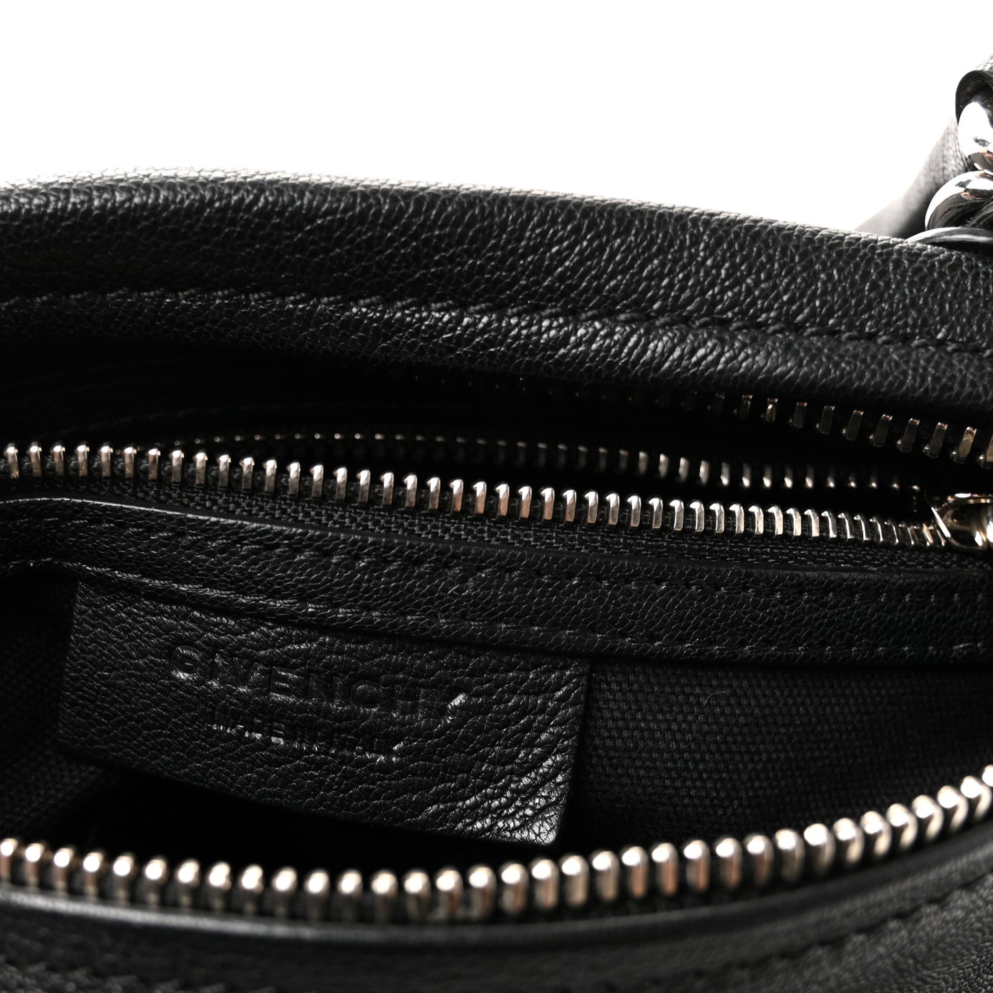 Sugar Goatskin Small Pandora Black