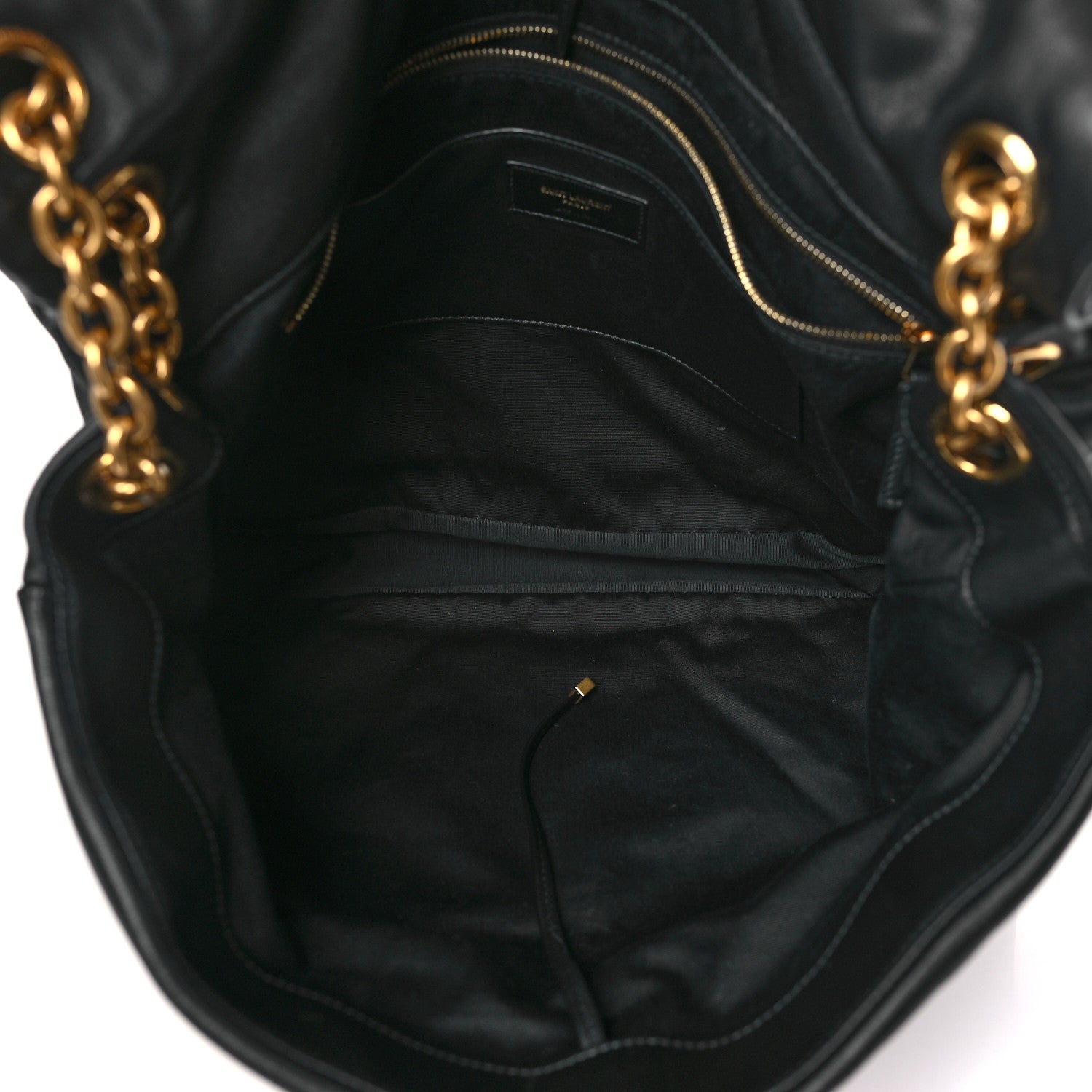 Saint Laurent Lambskin Matelasse Monogram Large Jamie 4.3 Black 5 of 9