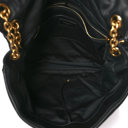 Saint Laurent Lambskin Matelasse Monogram Large Jamie 4.3 Black 5 of 9