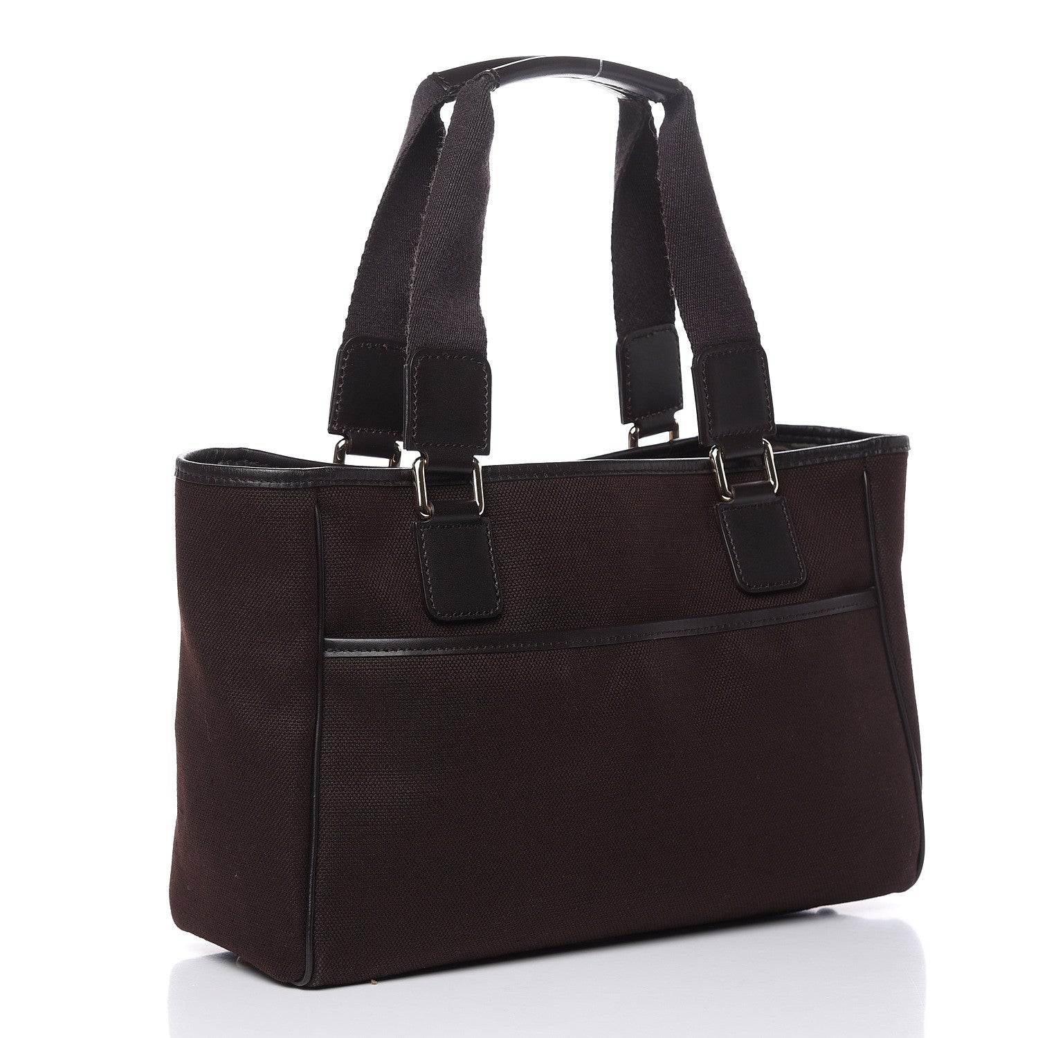 Gucci Canvas Tote Brown 3 of 13