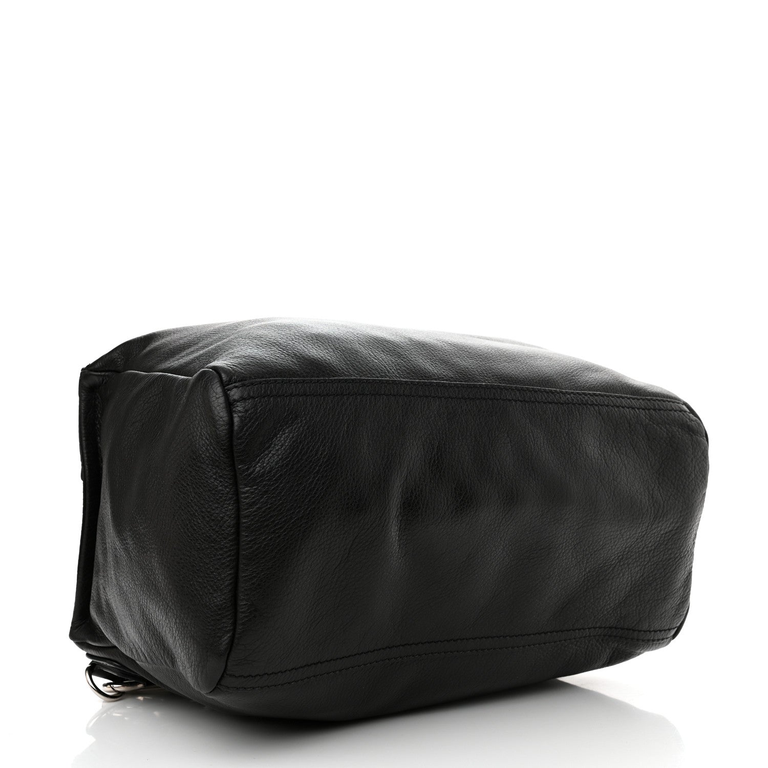 Givenchy Pebbled Calfskin Medium Pyramid Stud Pandora Black 4 of 11