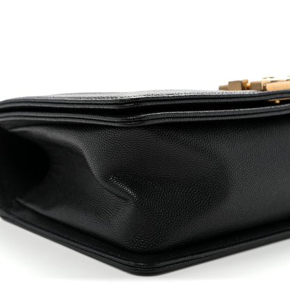 Chanel Caviar Quilted Medium Boy Flap Black 9 of 10