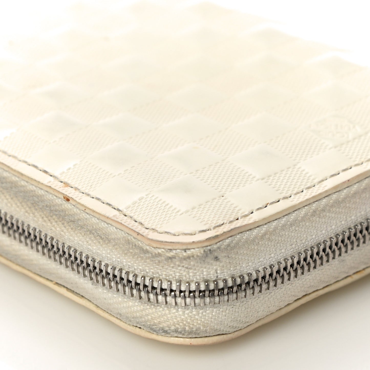 Damier Facette Zippy Coin Purse Creme
