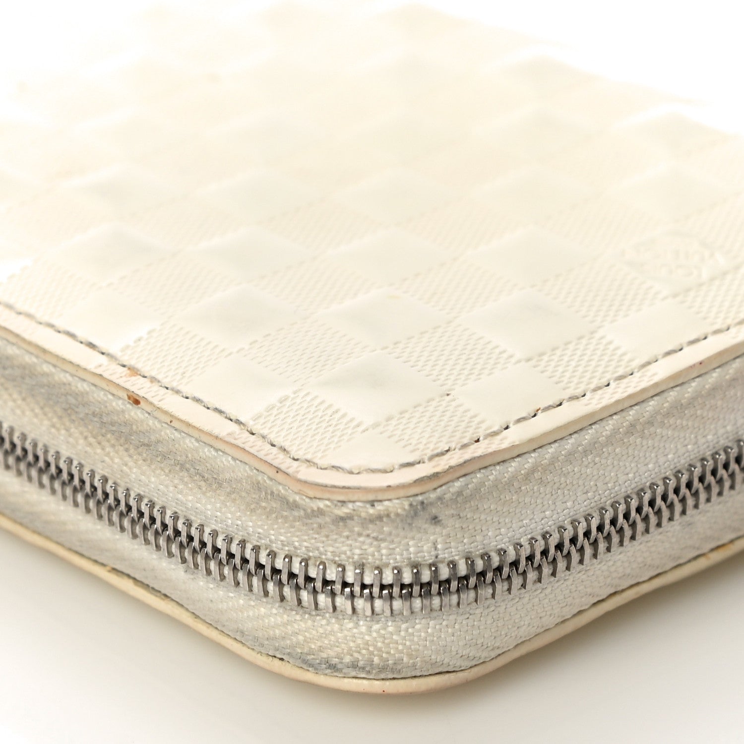Louis Vuitton Damier Facette Zippy Coin Purse Creme 10 of 13
