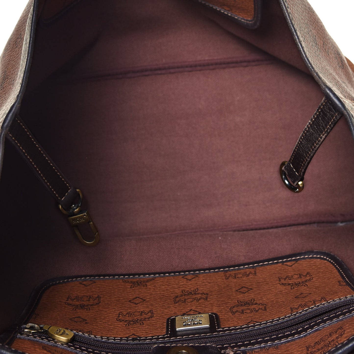 Visetos Shopper Tote Brown