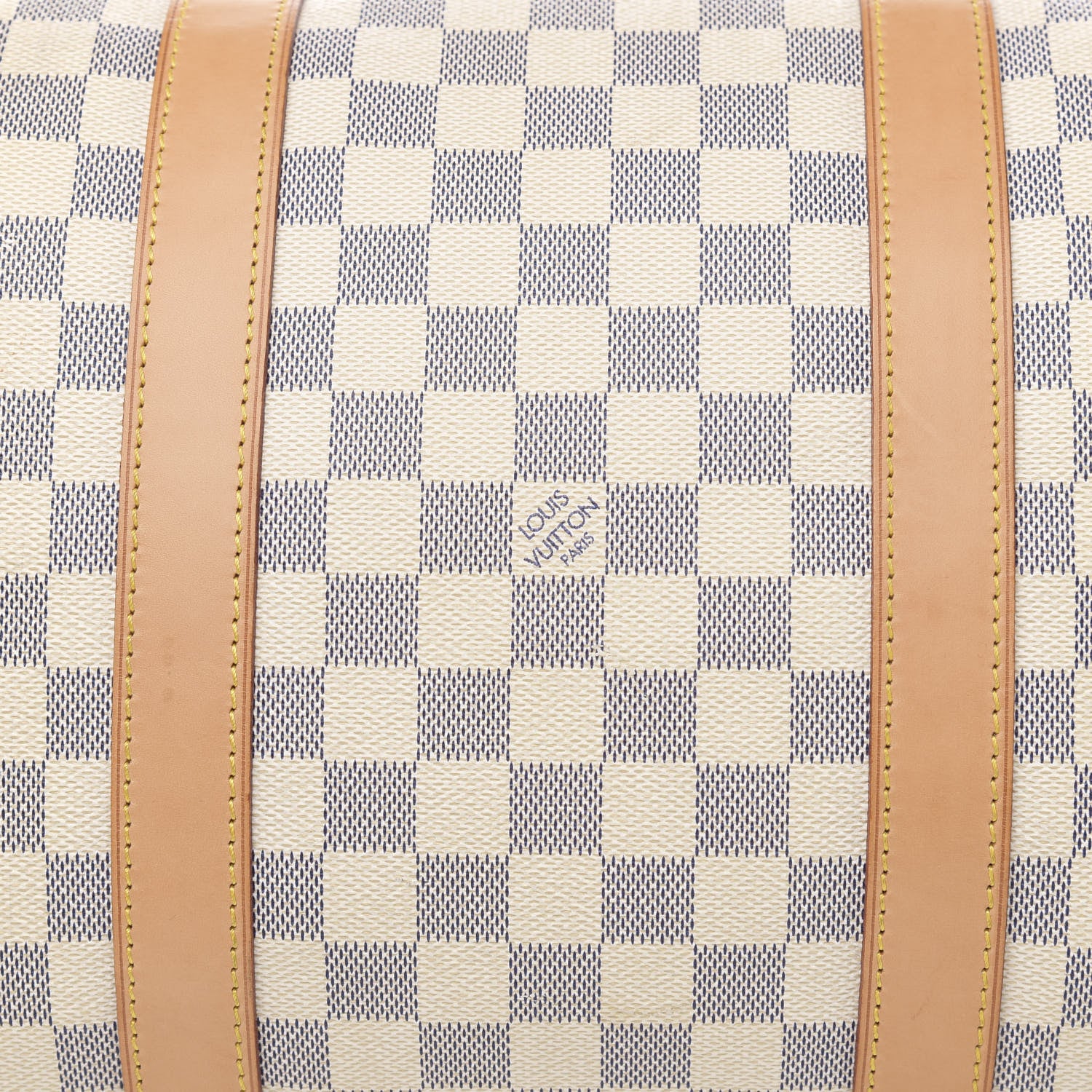 Louis Vuitton Damier Azur Keepall Bandouliere 55 10 of 16