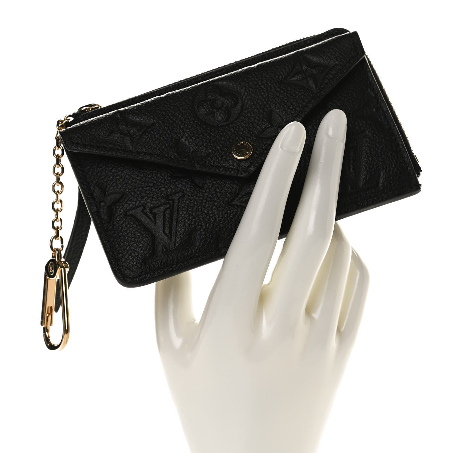 Louis Vuitton Empreinte Recto Verso Card Holder Black 2 of 9