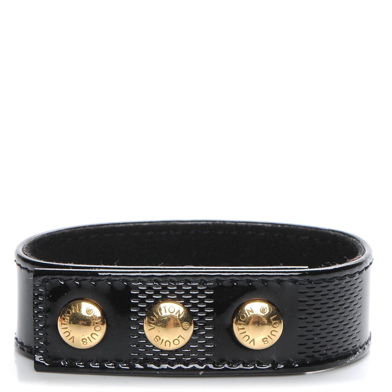 Louis Vuitton Damier Vernis Bracelet Black 1 of 5