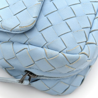 Bottega Veneta Nappa Intrecciato Small Chain Crossbody Ciel 15 of 18